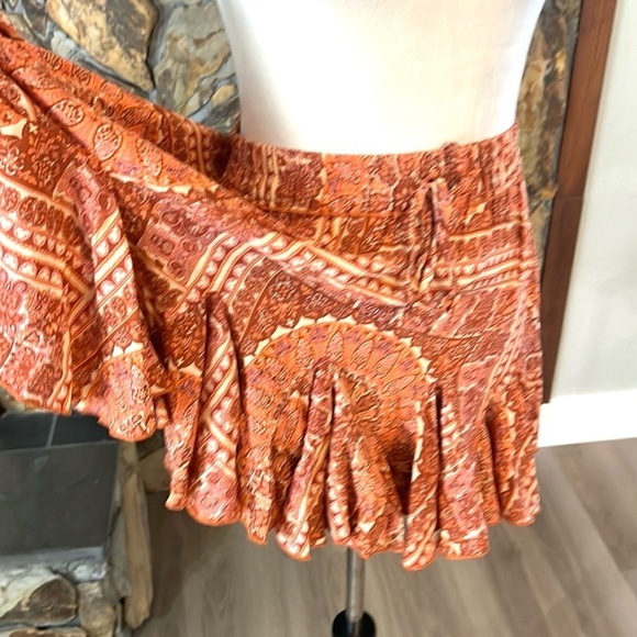 Aakaa, Junie Mini Skirt,Twirl-able & Sinfully Soft Rayon, Elastic Waist, Size, S - Picture 8 of 12